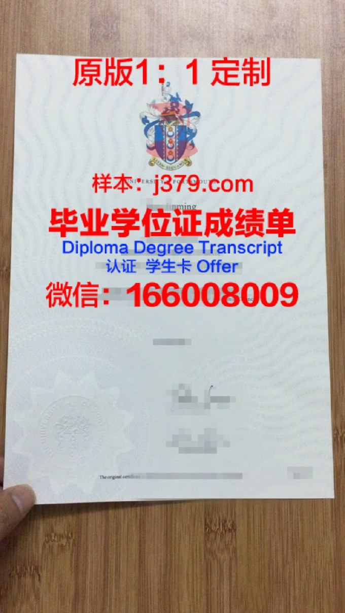 朴茨茅斯大学毕业证Diploma文凭成绩单