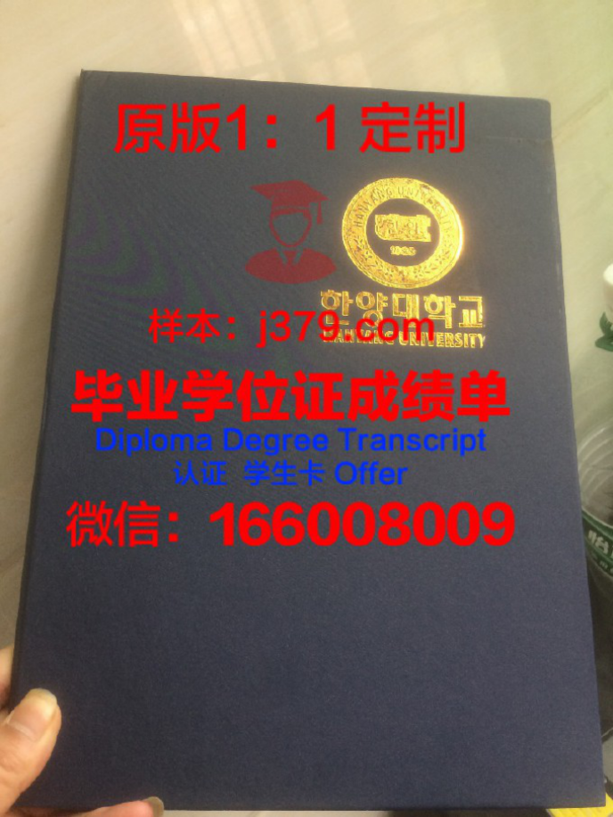 汉阳大学毕业证Diploma文凭成绩单