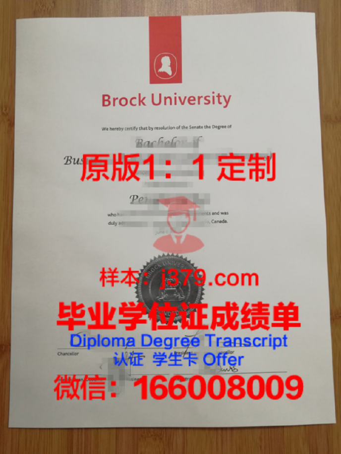 布鲁克大学毕业证Diploma文凭成绩单