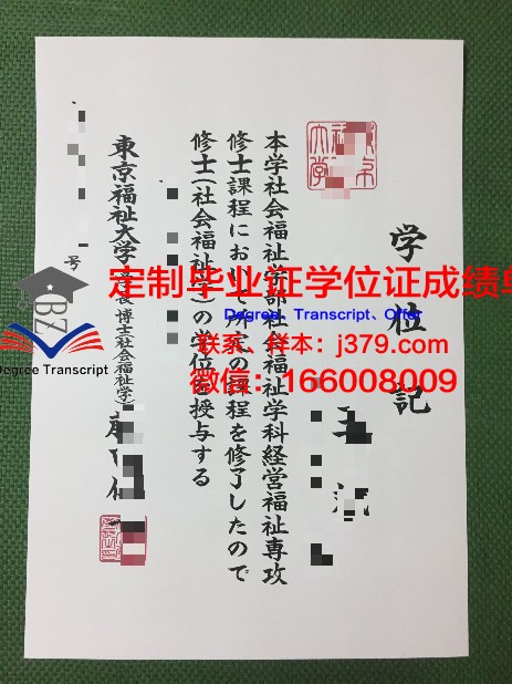 IGL医疗福祉专门学校硕士毕业证书样本(国际医疗福祉大学排名)