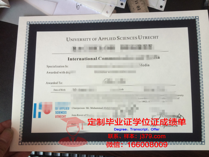 HAS应用科学大学毕业证书图片(哈应用是专科吗)