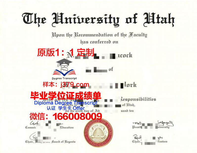 犹他山谷大学成绩单(犹他大学cs)