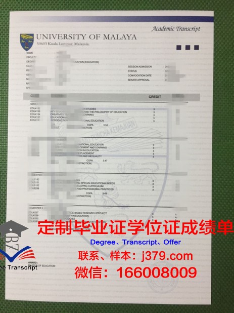 马来亚大学证书成绩单(马来西亚大学成绩等级)