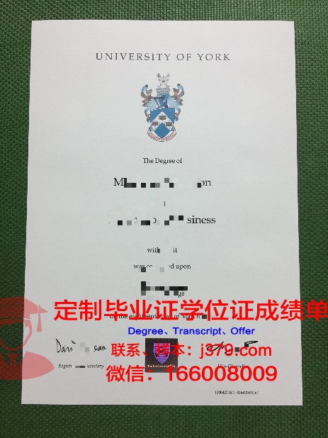 约克大学毕业证提前寄到哪里(英国约克大学毕业证图片)