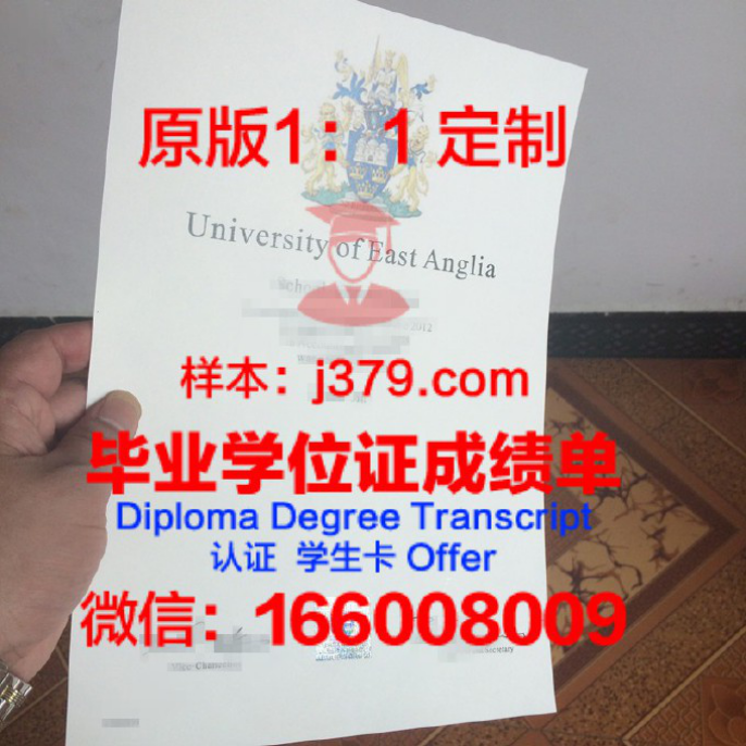 INTO-英国东英吉利大学毕业证图片