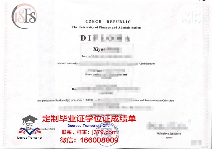 捷克布杰约维采南波西米亚大学毕业证是真的吗(捷克布杰约维采技术与商业学院)