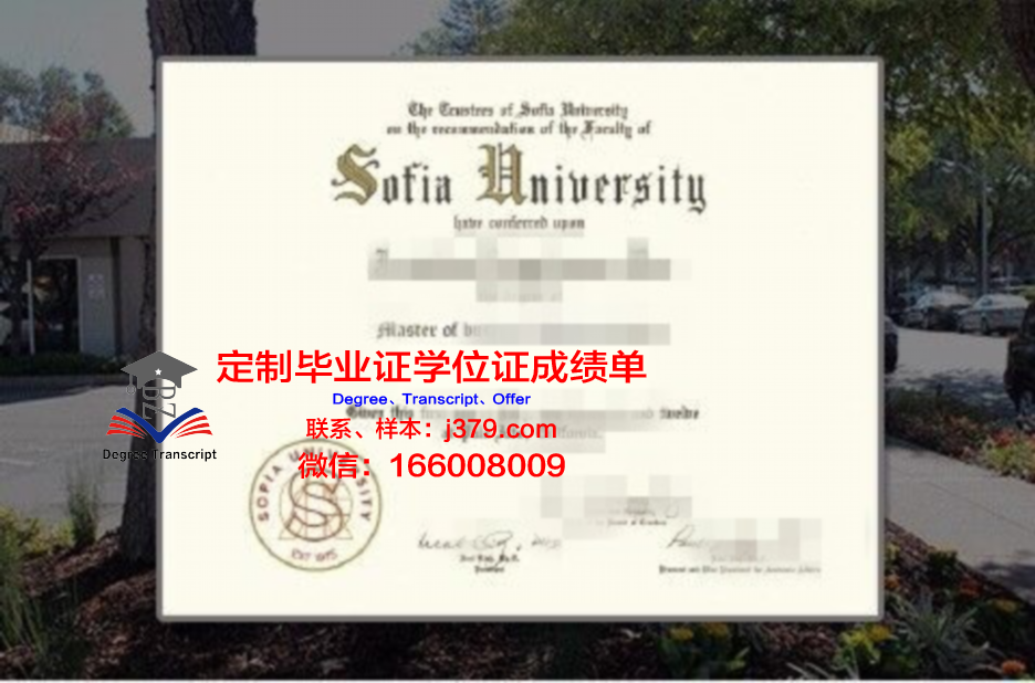 索菲亚大学毕业证长什么样(索菲亚大学毕业证长什么样图片)