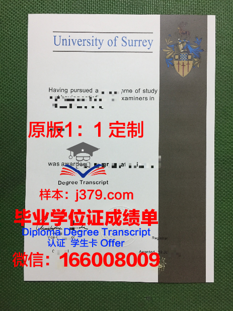 萨里大学毕业证书原件(萨里大学毕业证书原件在哪)