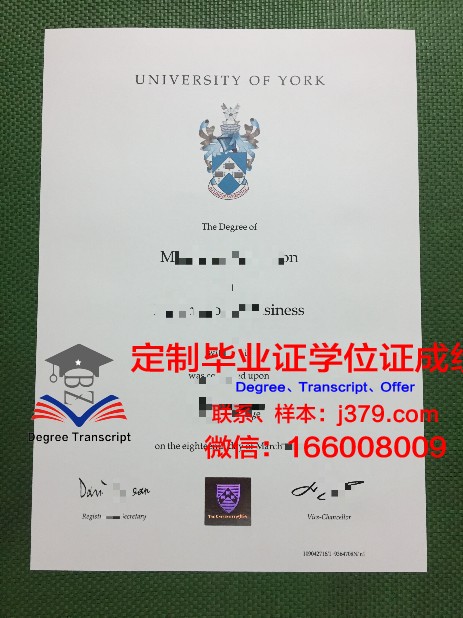 约克全球商务专门学校学位证(约克大学商学院申请条件)