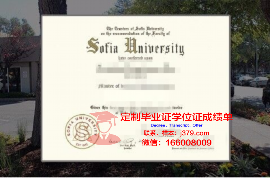 索菲亚赫美大学学院毕业证diploma