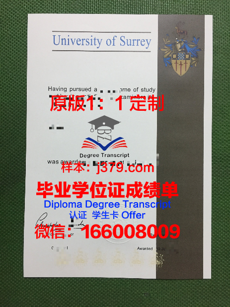 萨里大学学位证翻译模板(萨里大学翻译硕士怎么样)